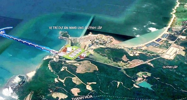 Vị trí triển khai dự án Nhà máy Nhiệt điện khí LNG. Vị trí triển khai dự án Nhà máy Nhiệt điện khí LNG.