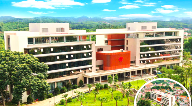 Trụ sở Tỉnh uỷ Lào Cai. Ảnh Laocaionline.