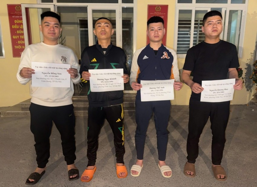 Các đối tượng tham gia vụ việc.