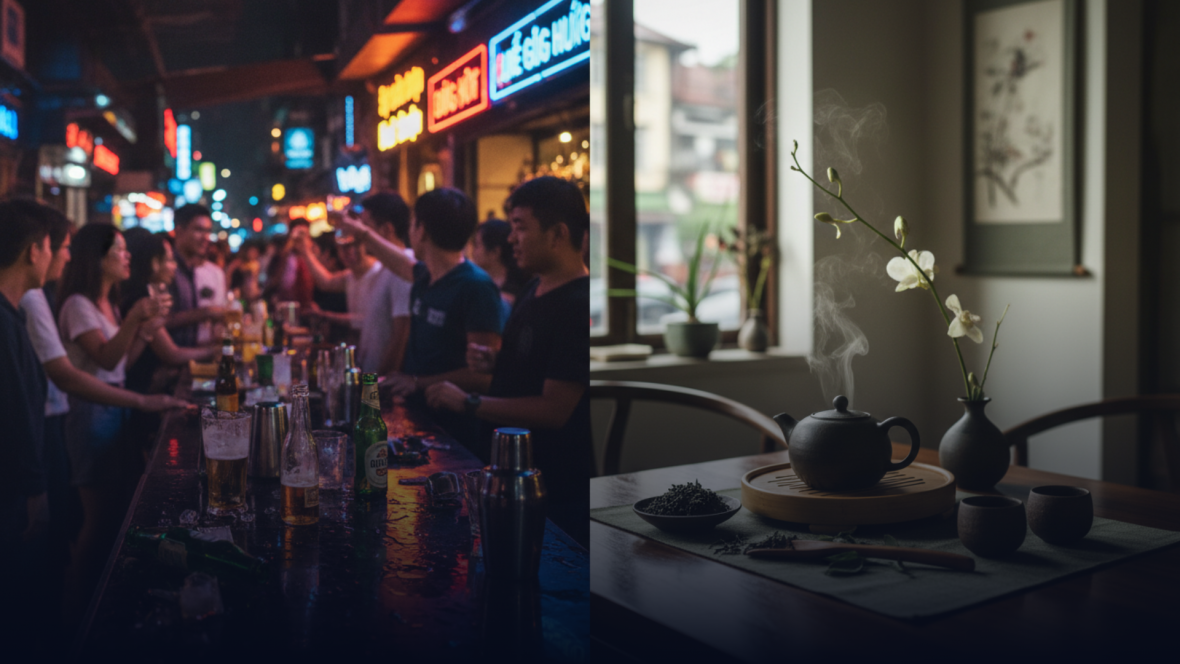Thưởng trà thay rượu: Nét văn hóa tao nhã giúp lái xe an toàn trên mọi nẻo đường