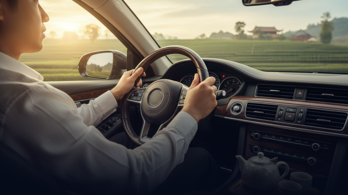 Thưởng trà thay rượu: Nét văn hóa tao nhã giúp lái xe an toàn trên mọi nẻo đường