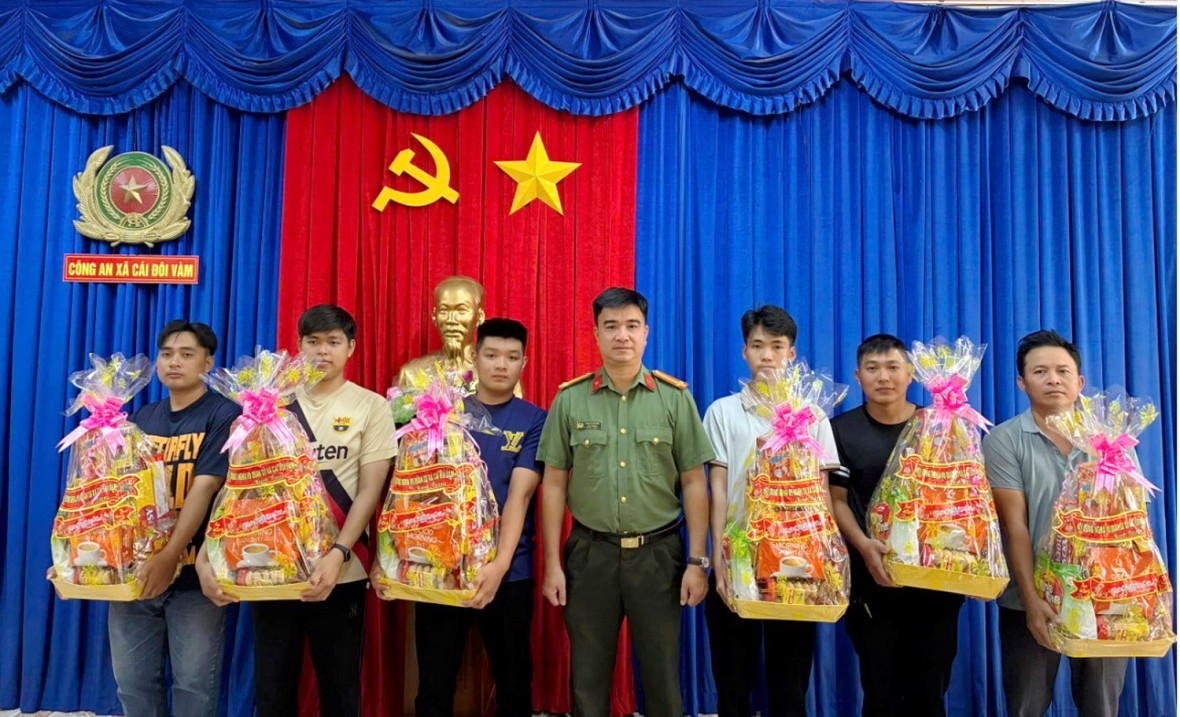 Cà Mau: 448 công dân ưu tú lên đường thực hiện nghĩa vụ CAND