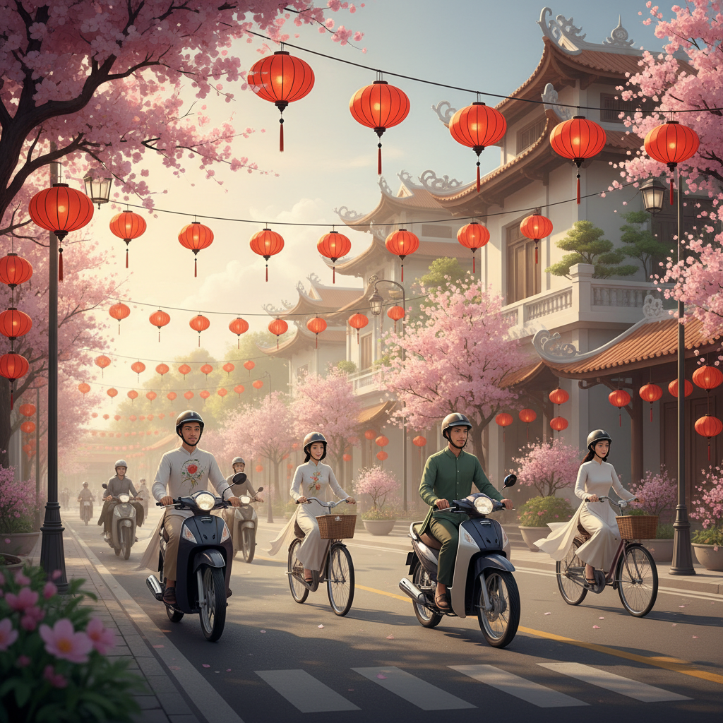 Ứng xử nơi công cộng ngày xuân: Nét đẹp văn hóa từ những hành động nhỏ nhất