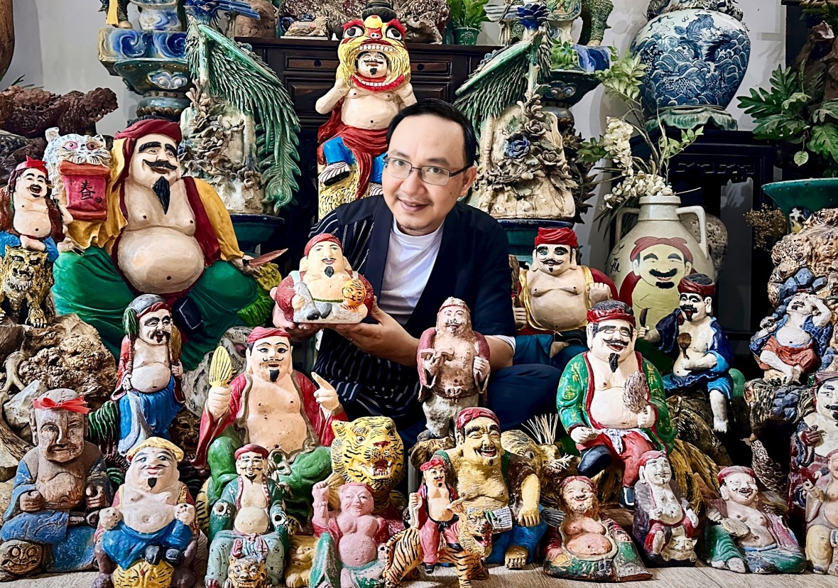 Thưởng ngoạn văn hóa dân gian Nam Bộ qua bộ sưu tập ngàn ông Địa