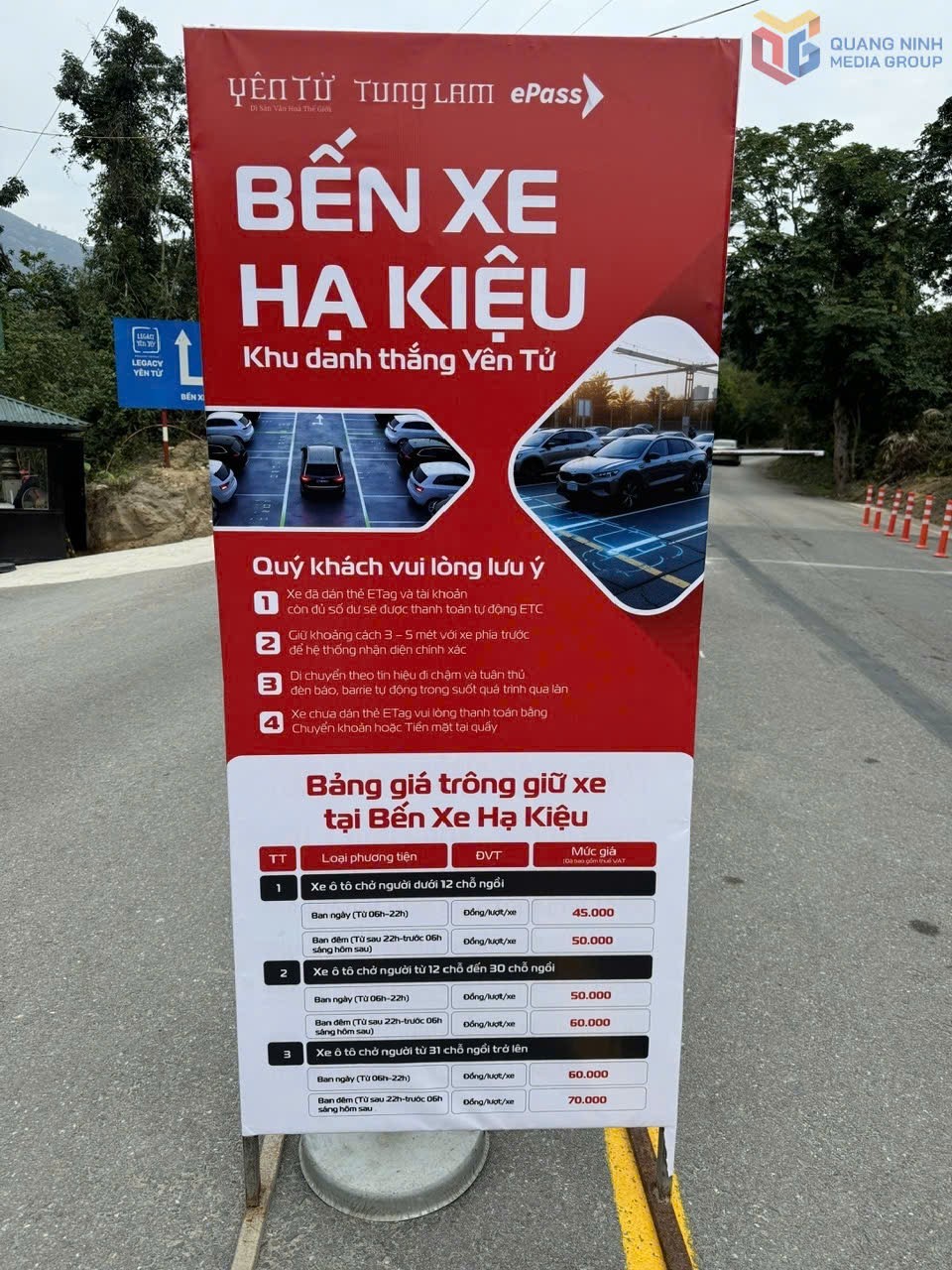 Yên Tử miễn phí gửi xe từ mùng 4 Tết, áp dụng đến hết năm 2026