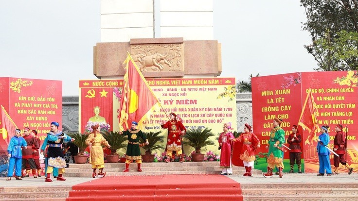 Long trọng kỷ niệm 237 năm Chiến thắng Ngọc Hồi mùa Xuân năm Kỷ Dậu