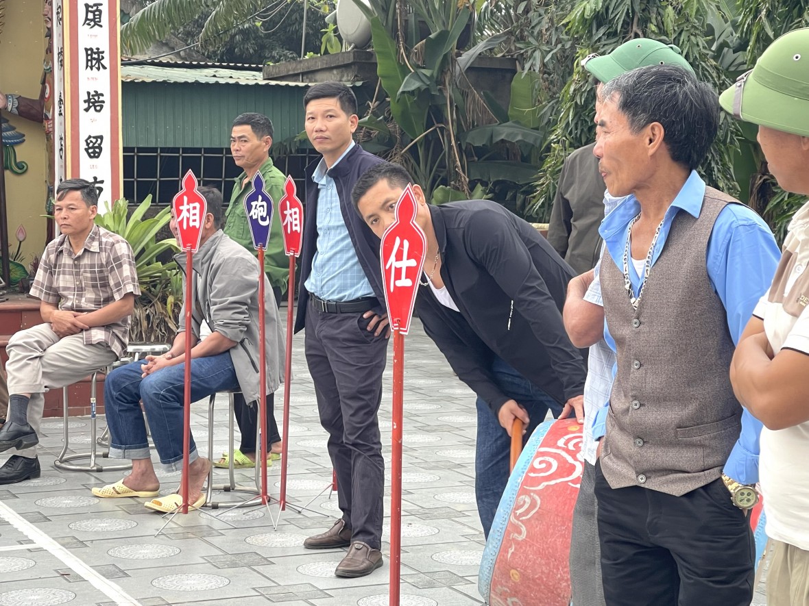 Nô nức hội cờ thẻ làng Vân Nam: Nét xuân đậm đà nghĩa tình xứ Nghệ