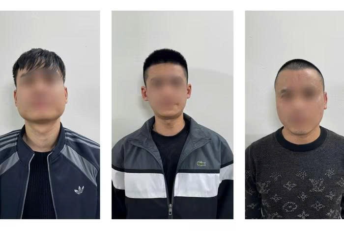 Các đối tượng bị khởi tố.