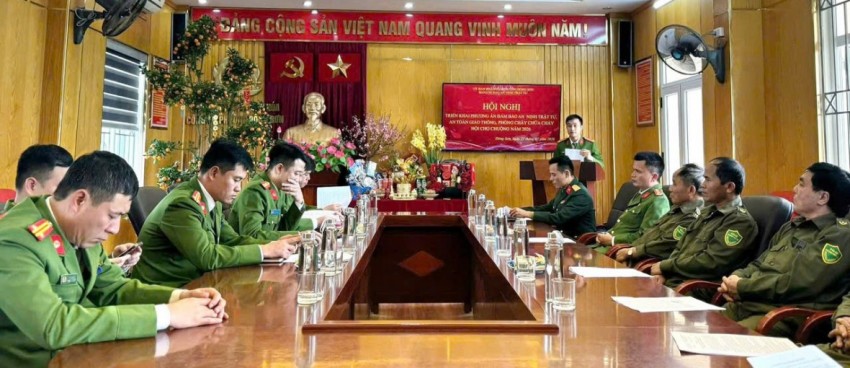 Bảo đảm an ninh trật tự lễ hội chợ Chuộng