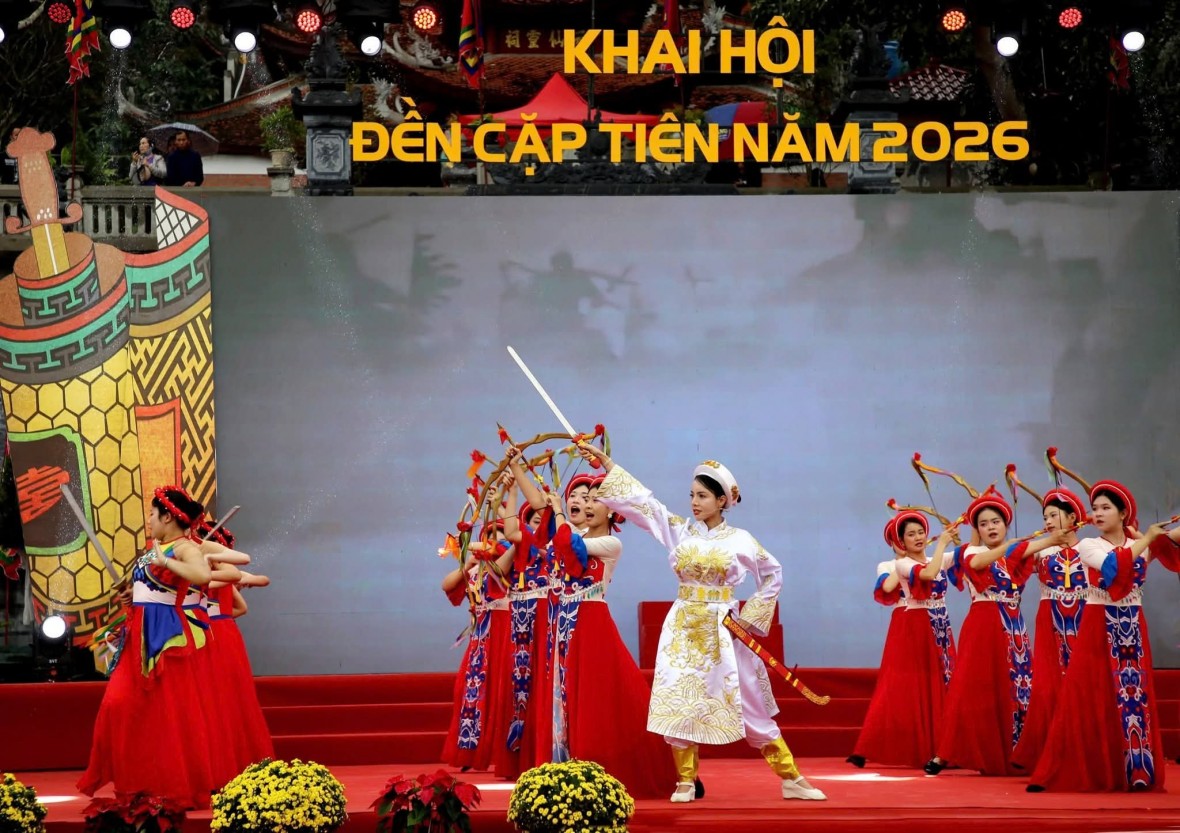 Khai hội Đền Cặp Tiên Xuân Bính Ngọ 2026: Tri ân tiền nhân, lan tỏa giá trị di sản