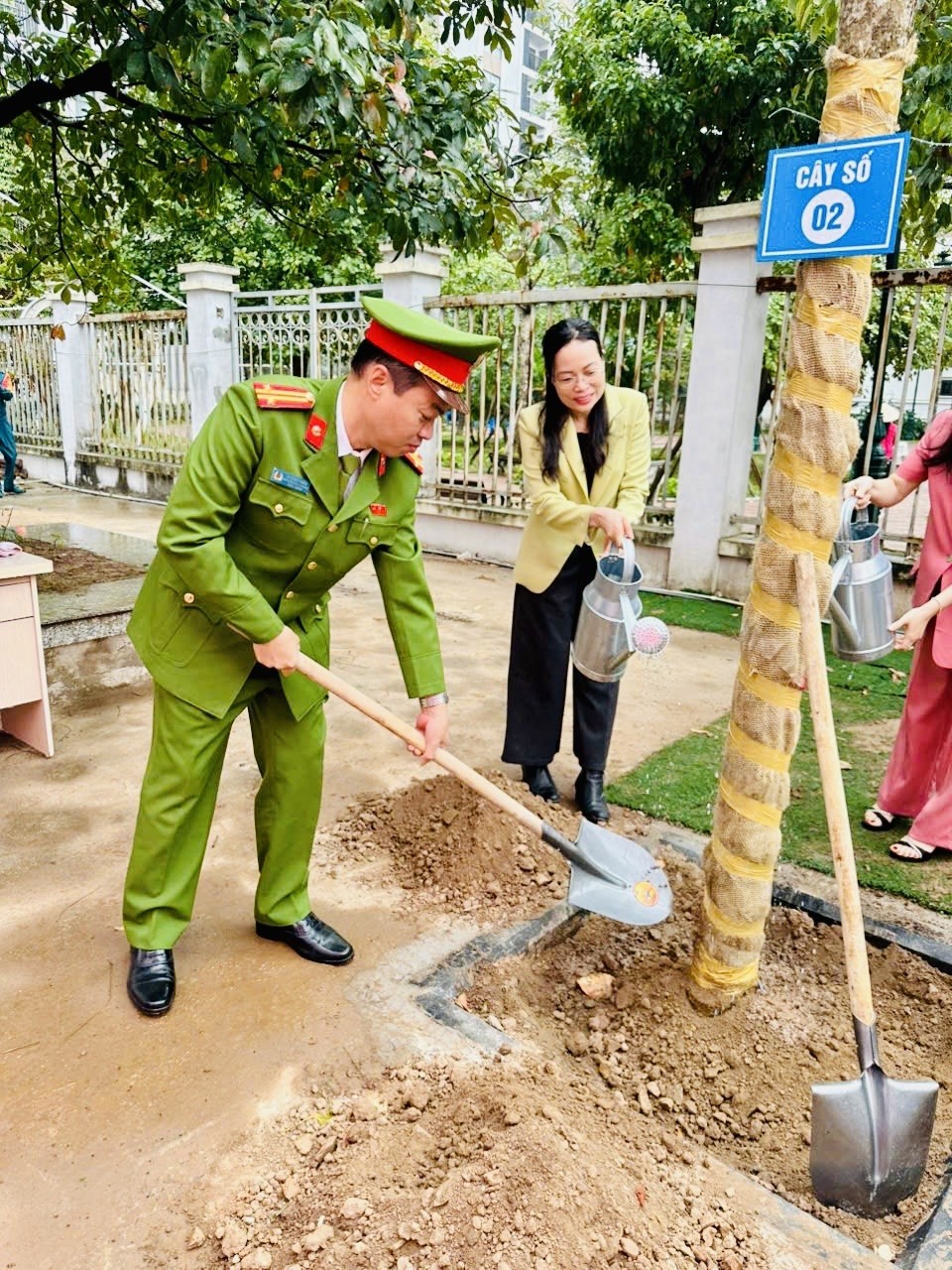 Phường Khương Đình sôi nổi tổ chức Lễ phát động Tết trồng cây Xuân Bính Ngọ 2026