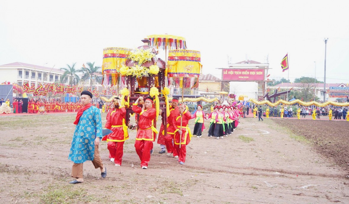Khai mạc Lễ hội Tịch điền Đọi Sơn 2026: Cầu mong mùa màng bội thu và quốc thái dân an