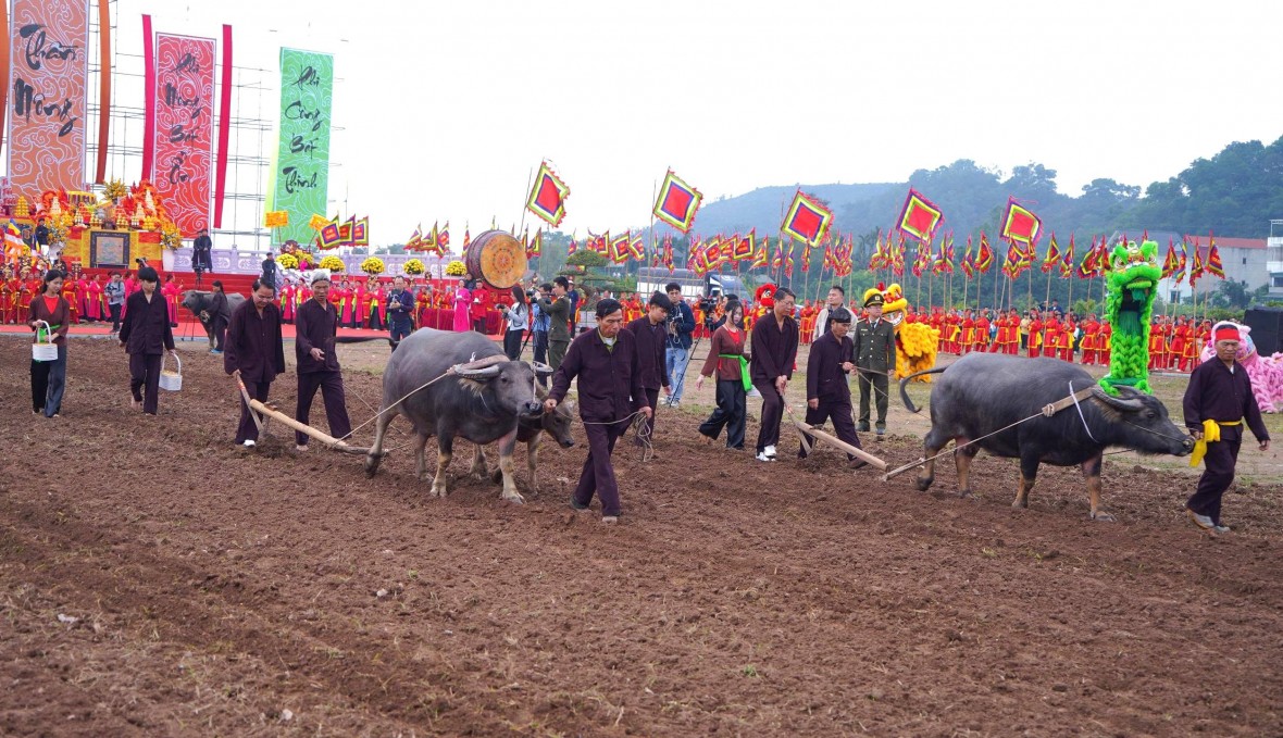 Khai mạc Lễ hội Tịch điền Đọi Sơn 2026: Cầu mong mùa màng bội thu và quốc thái dân an
