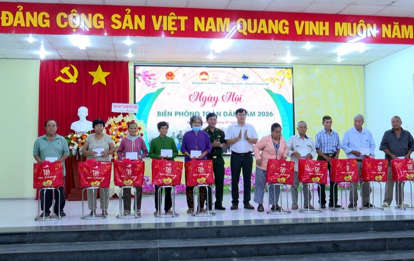 Tây Ninh: Rộn ràng Ngày hội Biên phòng toàn dân năm 2026 tại xã Tân Lập