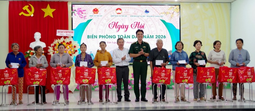 Tây Ninh: Rộn ràng Ngày hội Biên phòng toàn dân năm 2026 tại xã Tân Lập