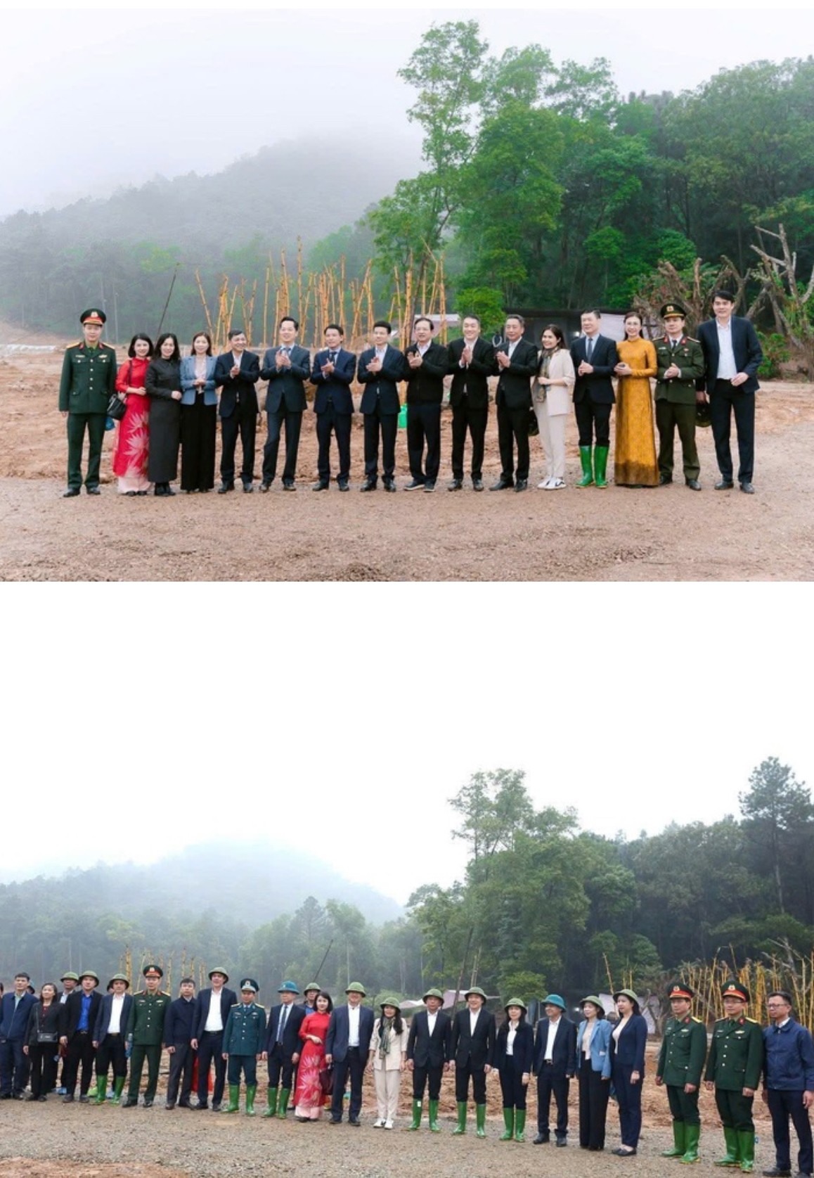 Khơi dậy hào khí Thánh Gióng qua hàng tre đằng ngà tại chân núi Sóc