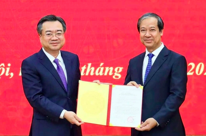 Bổ trưởng Bộ Giáo dục và Đào tạo được điều động giữ chức Phó Trưởng Ban Chính sách, chiến lược Trung ương