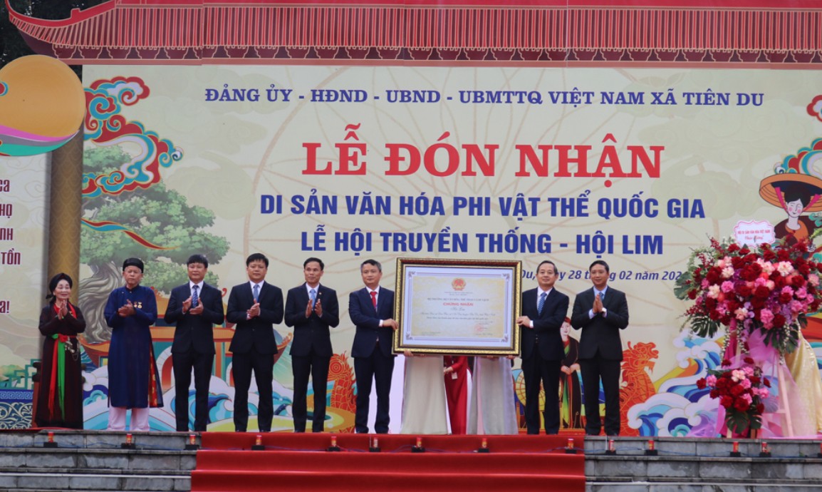 Chính thức ghi danh Hội Lim vào Danh mục Di sản văn hóa phi vật thể quốc gia