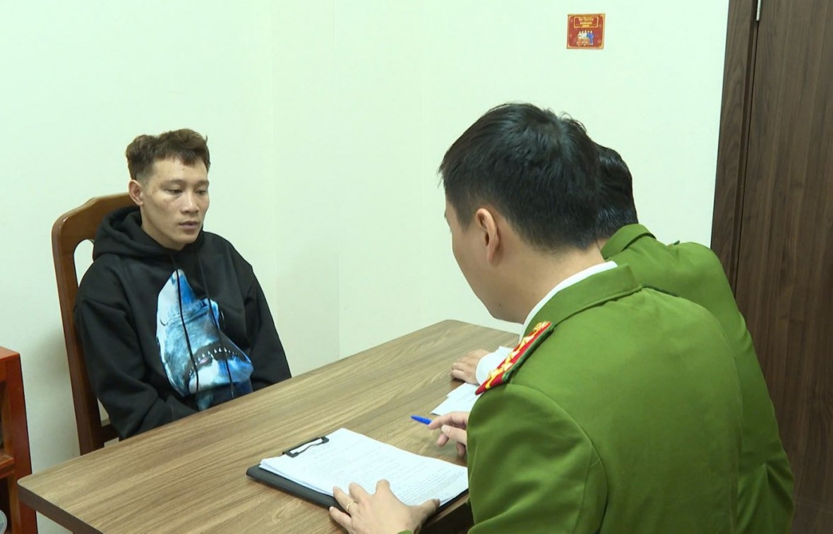 Đối tượng Lô Văn Khánh - Ảnh Công an Thanh Hóa. Đối tượng Lô Văn Khánh - Ảnh Công an Thanh Hóa.