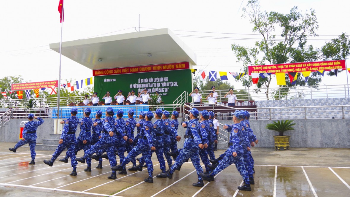 Hải đoàn 42 hoàn thành tốt các nội dung chuẩn bị ra quân huấn luyện