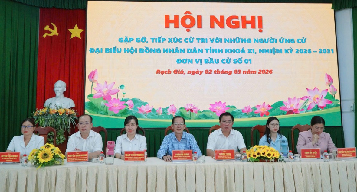 Ứng cử viên đại biểu HĐND tỉnh An Giang tiếp xúc cử tri, vận động bầu cử tại các địa phương Ứng cử viên đại biểu HĐND tỉnh An Giang tiếp xúc cử tri, vận động bầu cử tại các địa phương