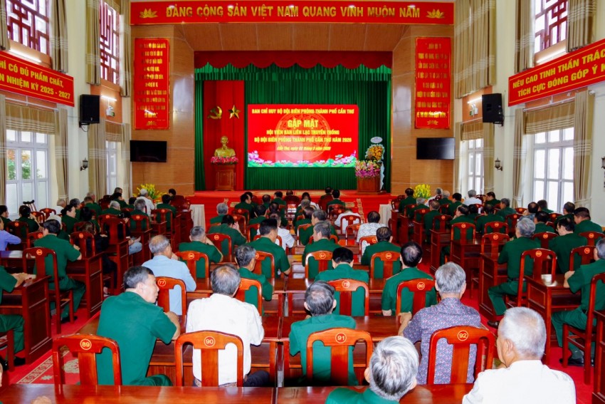 BĐBP TP Cần Thơ gặp mặt Ngày truyền thống Bộ đội Biên phòng