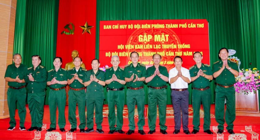 BĐBP TP Cần Thơ gặp mặt Ngày truyền thống Bộ đội Biên phòng