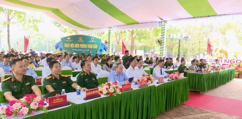 Đồng Nai: Sôi nổi Ngày hội Biên phòng toàn dân tại Lộc Thạnh