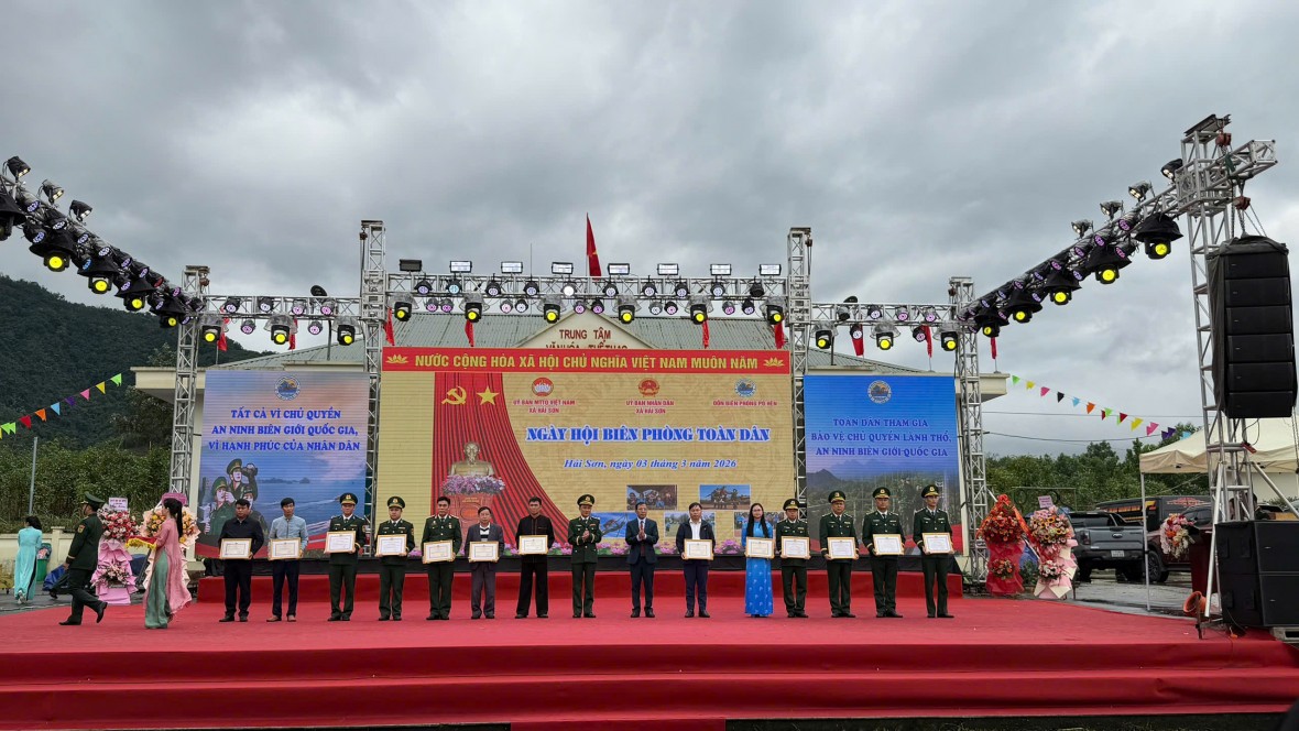 Sôi nổi Ngày hội Biên phòng toàn dân năm 2026 tại Quảng Ninh