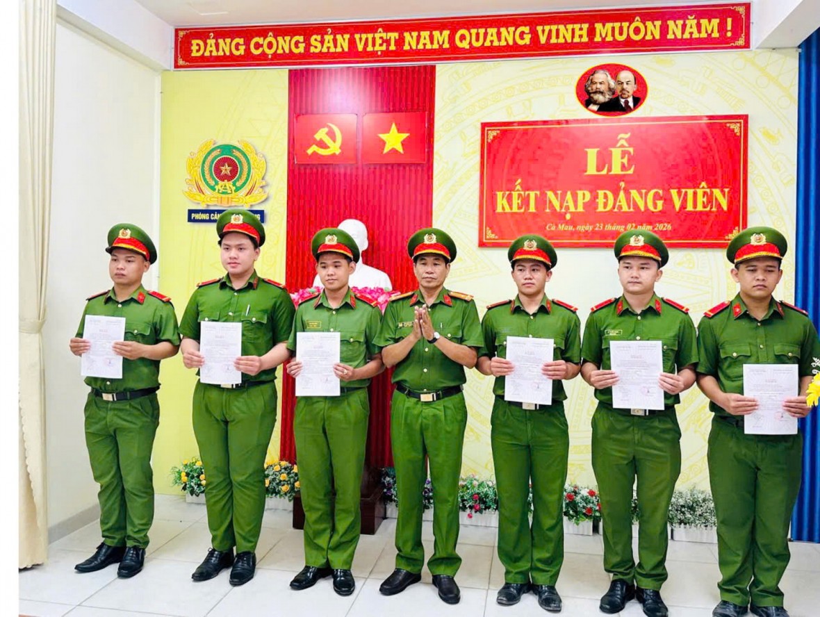 Cà Mau: Công an cơ sở chăm lo hậu phương, tiếp sức thanh niên thực hiện nghĩa vụ CAND