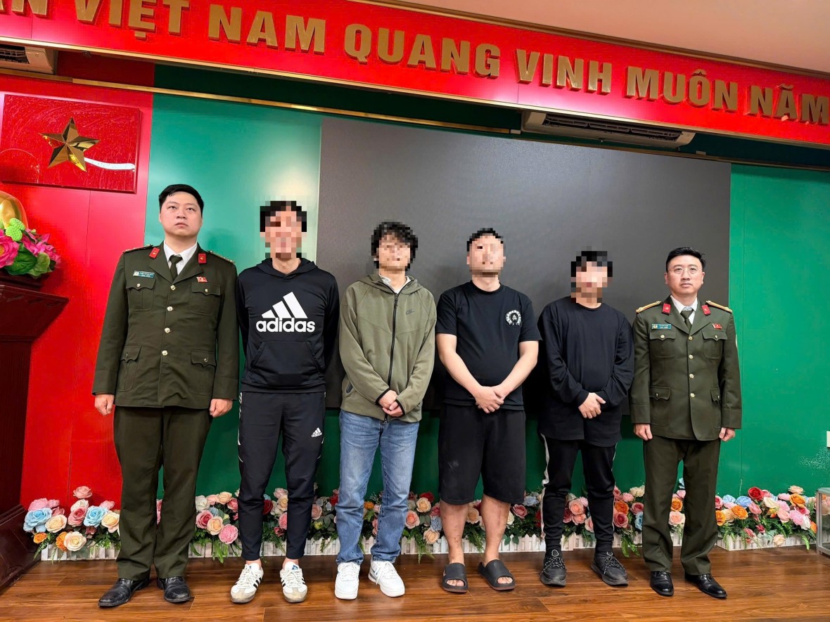 Phát hiện ổ nhóm giả danh Cảnh sát Nhật Bản hoạt động lừa đảo tại Hà Nội