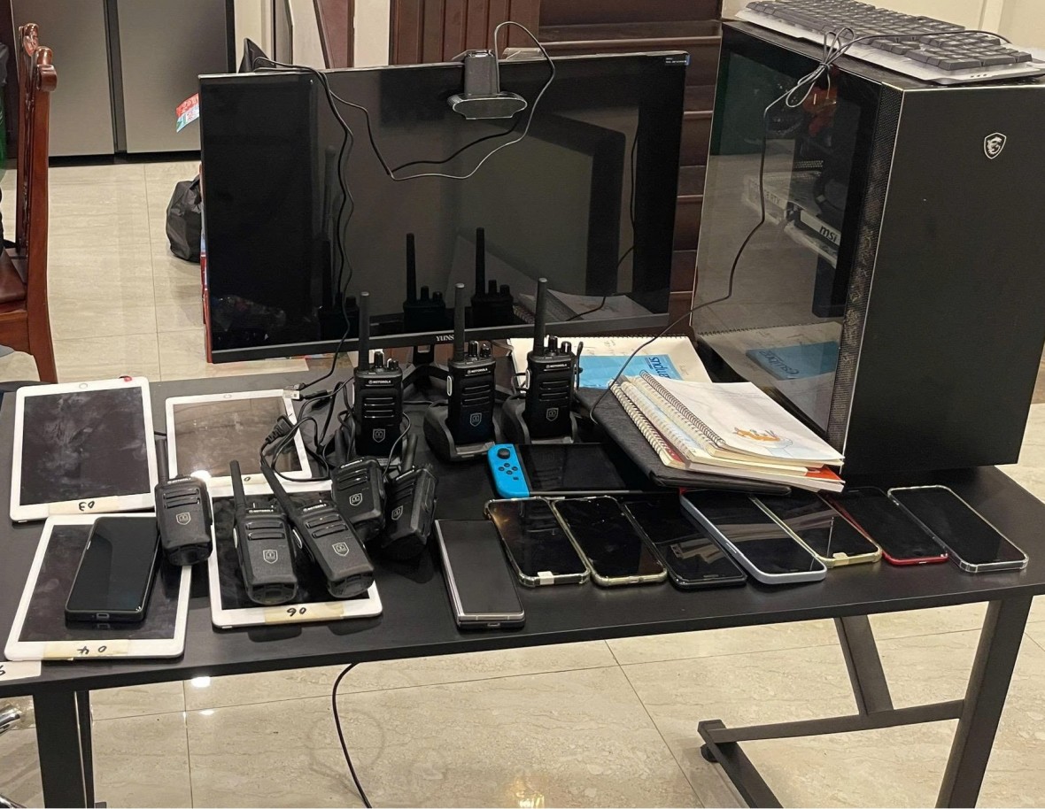 Phát hiện ổ nhóm giả danh Cảnh sát Nhật Bản hoạt động lừa đảo tại Hà Nội