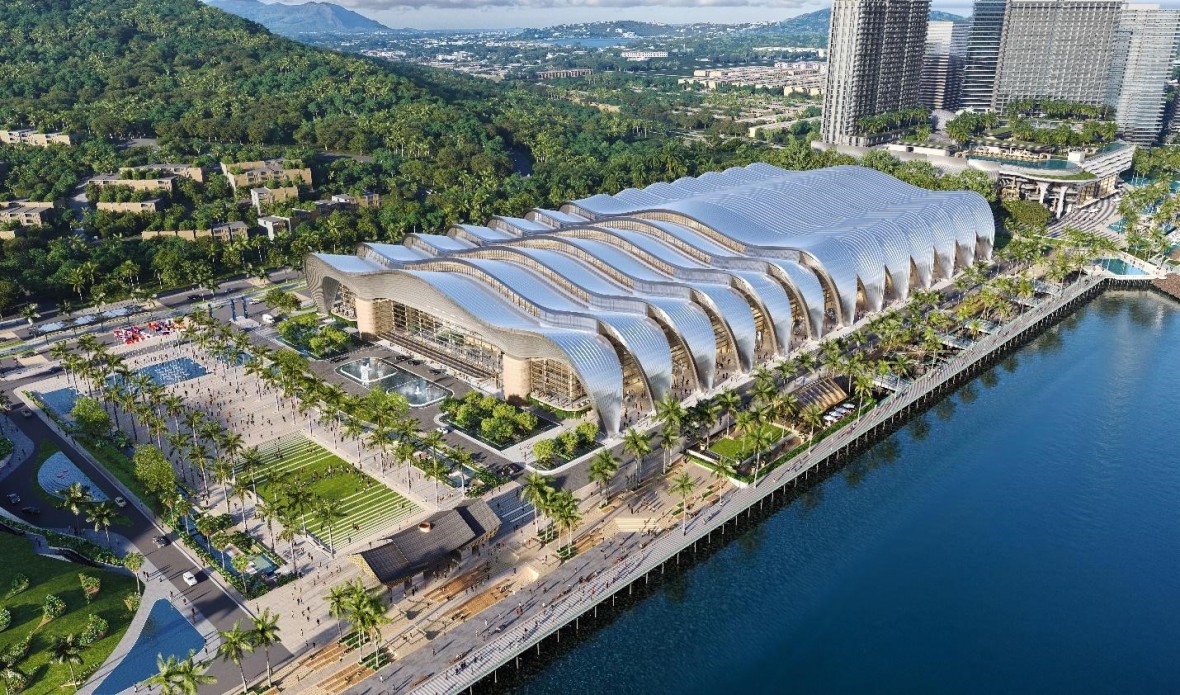 Trung tâm hội nghị và Cảng Hàng không Phú Quốc phục vụ APEC dần thành hình Trung tâm hội nghị và Cảng Hàng không Phú Quốc phục vụ APEC dần thành hình