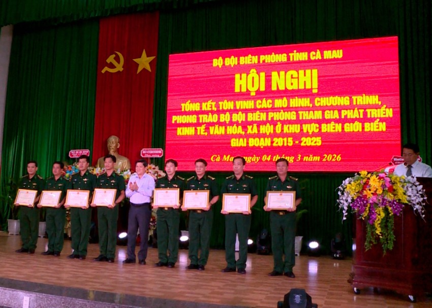 BĐBP Cà Mau lan tỏa hiệu quả các mô hình phát triển kinh tế - xã hội nơi biên giới biển