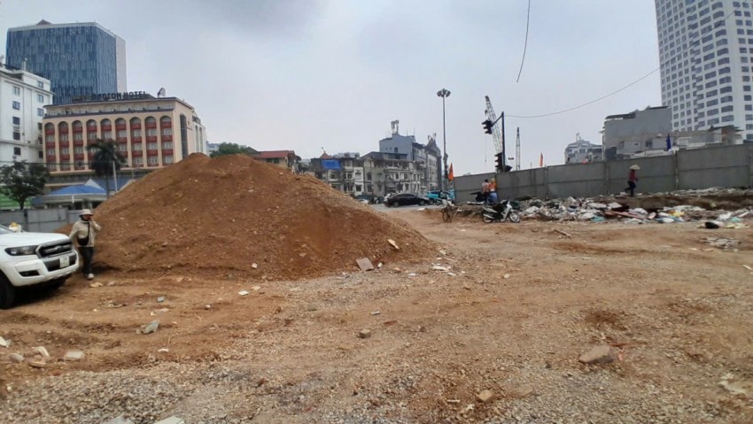 Hình ảnh Dự án Vành đai 1, đoạn Hoàng Cầu - Voi Phục sau gần 3 tháng giải phóng mặt bằng