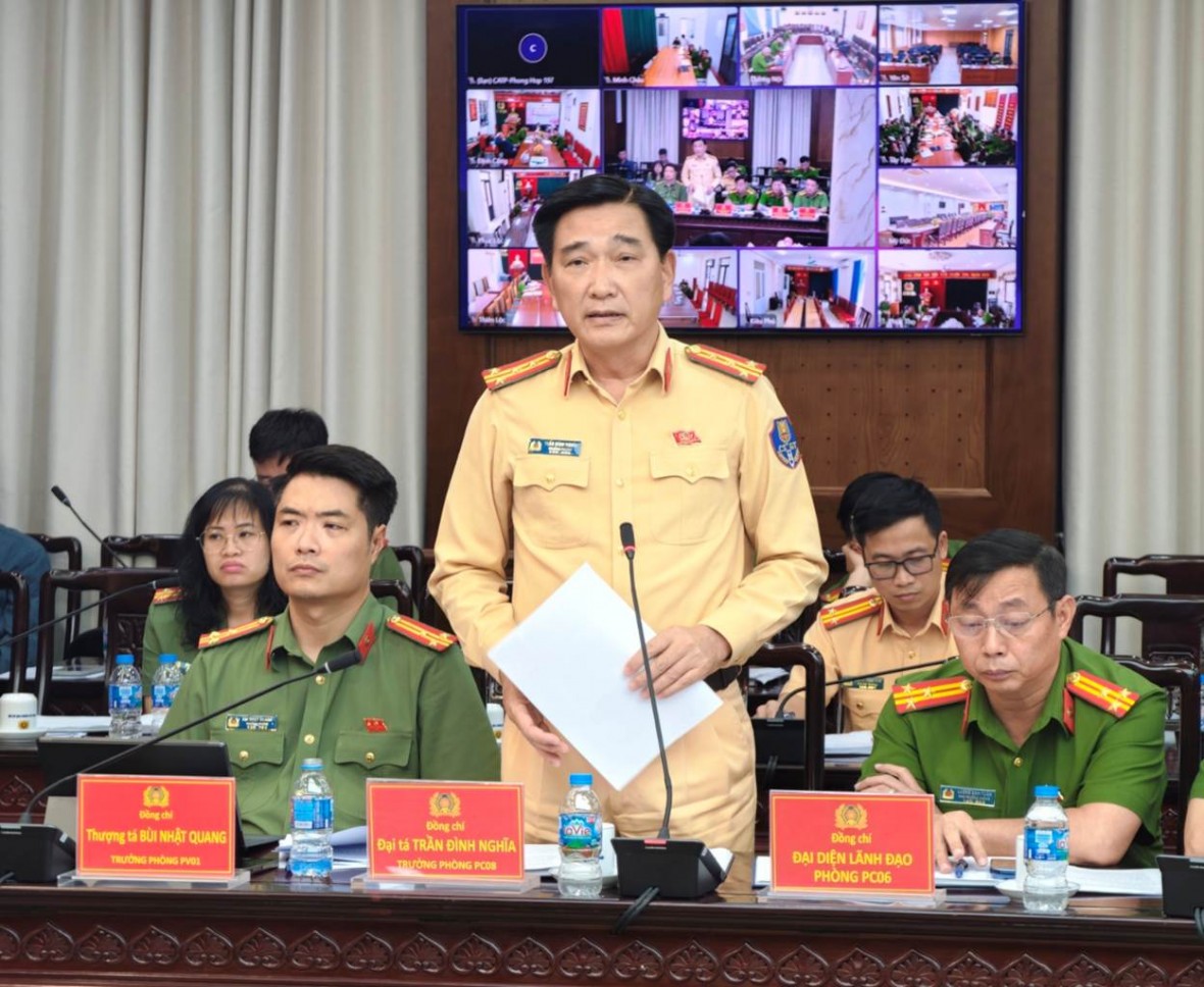 Giám đốc Công an Hà Nội: Không khoán trắng, nể nang vi phạm trật tự đô thị