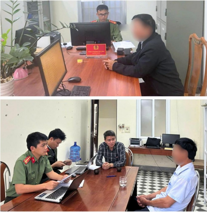 Xử lý nghiêm 2 trường hợp đưa tin sai sự thật - Ảnh Công an Hà Tĩnh.
