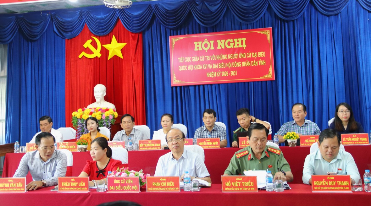 Ứng cử viên ĐBQH tiếp xúc cử tri xã Đá Bạc, lắng nghe kiến nghị của Nhân dân