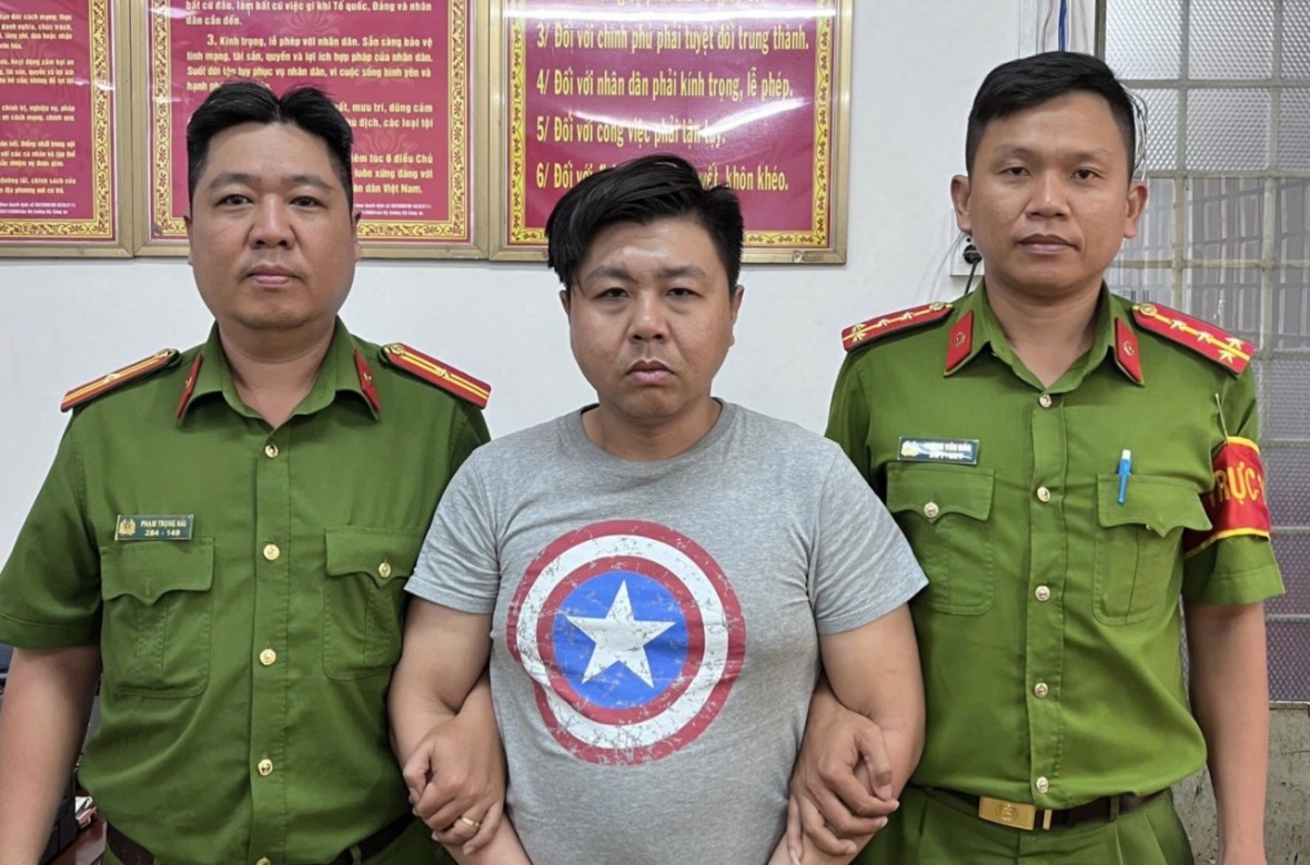 Đối tượng Bùi Quang Hiếu (Ảnh: Công an cung cấp).