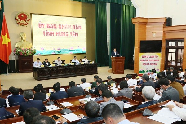 Hưng Yên họp bàn giải pháp hoàn thành các chỉ tiêu tăng trưởng kinh tế