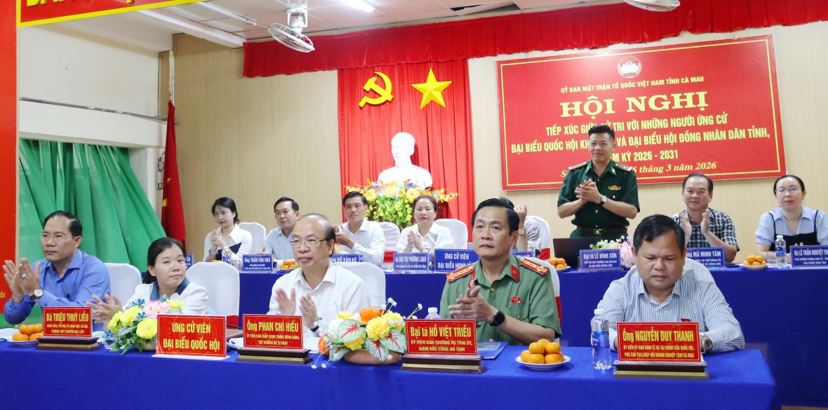 Ứng cử viên Lê Đình Sơn: Phát huy vai trò BĐBP, đồng hành cùng Nhân dân giữ vững chủ quyền biển, đảo