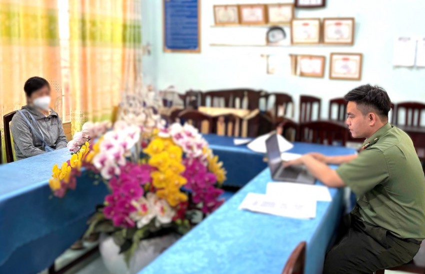 bà V. đã thừa nhận hành vi vi phạm, đồng thời tự giác gỡ bỏ nội dung đã đăng tải trên trang Facebook cá nhân.