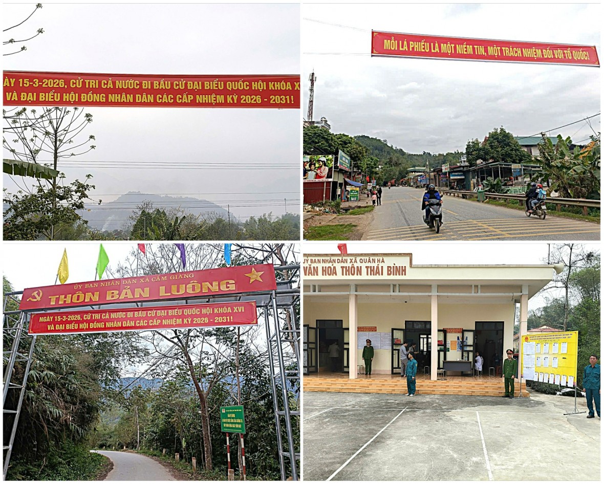 Xã vùng cao ở Thái Nguyên sẵn sàng cho “Ngày hội non sông”