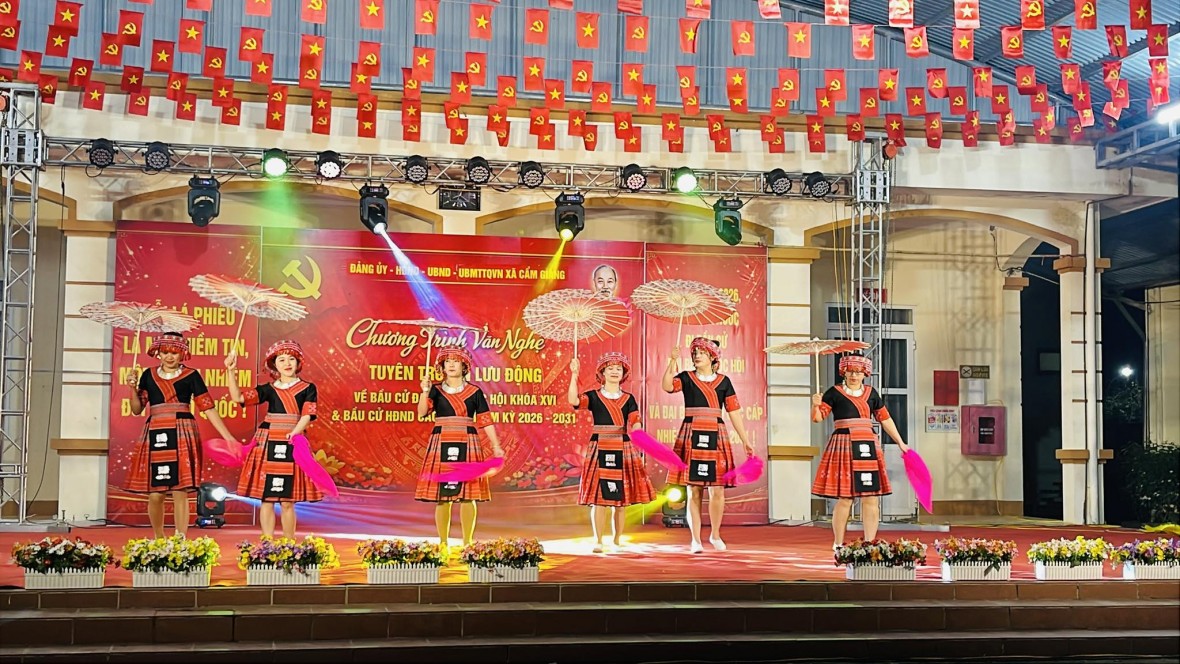 Xã vùng cao ở Thái Nguyên sẵn sàng cho “Ngày hội non sông”