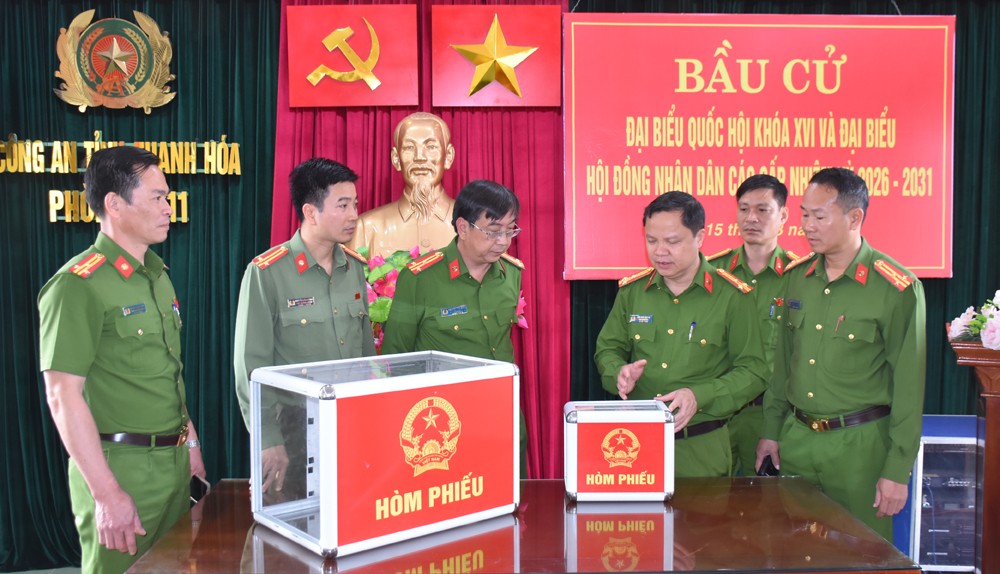 Thanh Hóa sẵn sàng cho bầu cử tại các cơ sở giam giữ