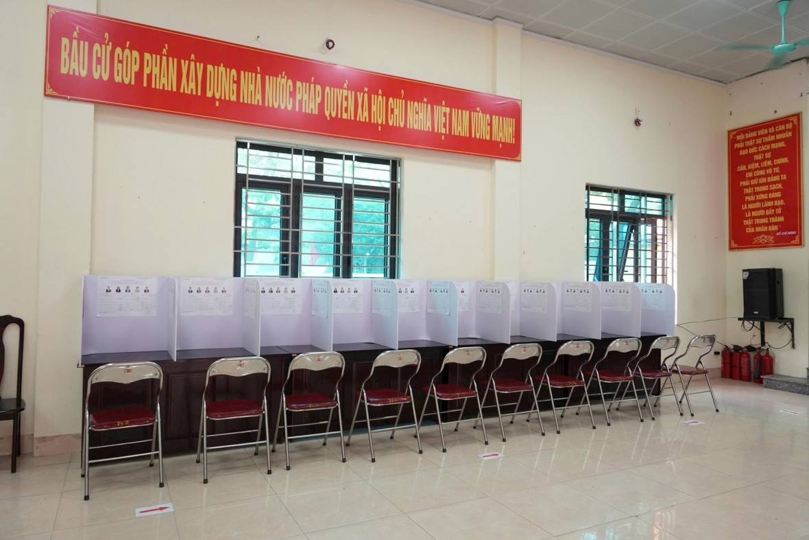 Phường Thượng Cát hoàn tất công tác chuẩn bị cho ngày bầu cử.