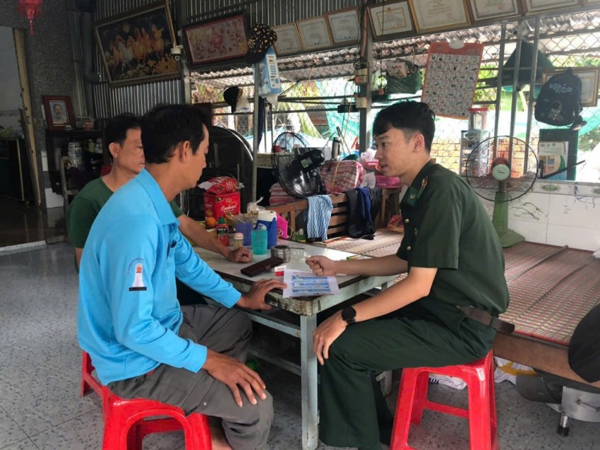 BĐBP Đồng Tháp đẩy mạnh công tác tuyên truyền bầu cử