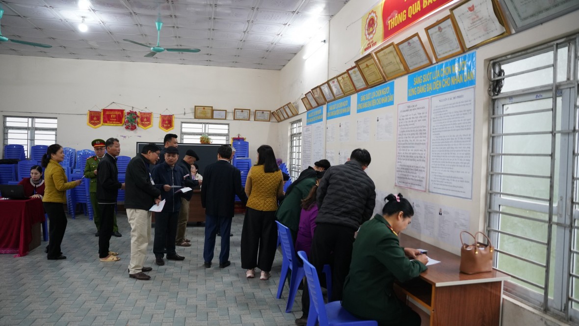 Thái Nguyên: Xã Chợ Rã chuẩn bị chu đáo, sẵn sàng cho ngày bầu cử