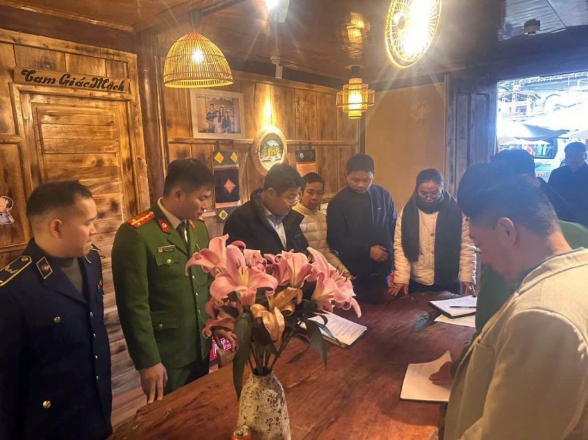 Xử phạt và đình chỉ hoạt động nhiều cơ sở kinh doanh dịch vụ du lịch ở Lũng Cú