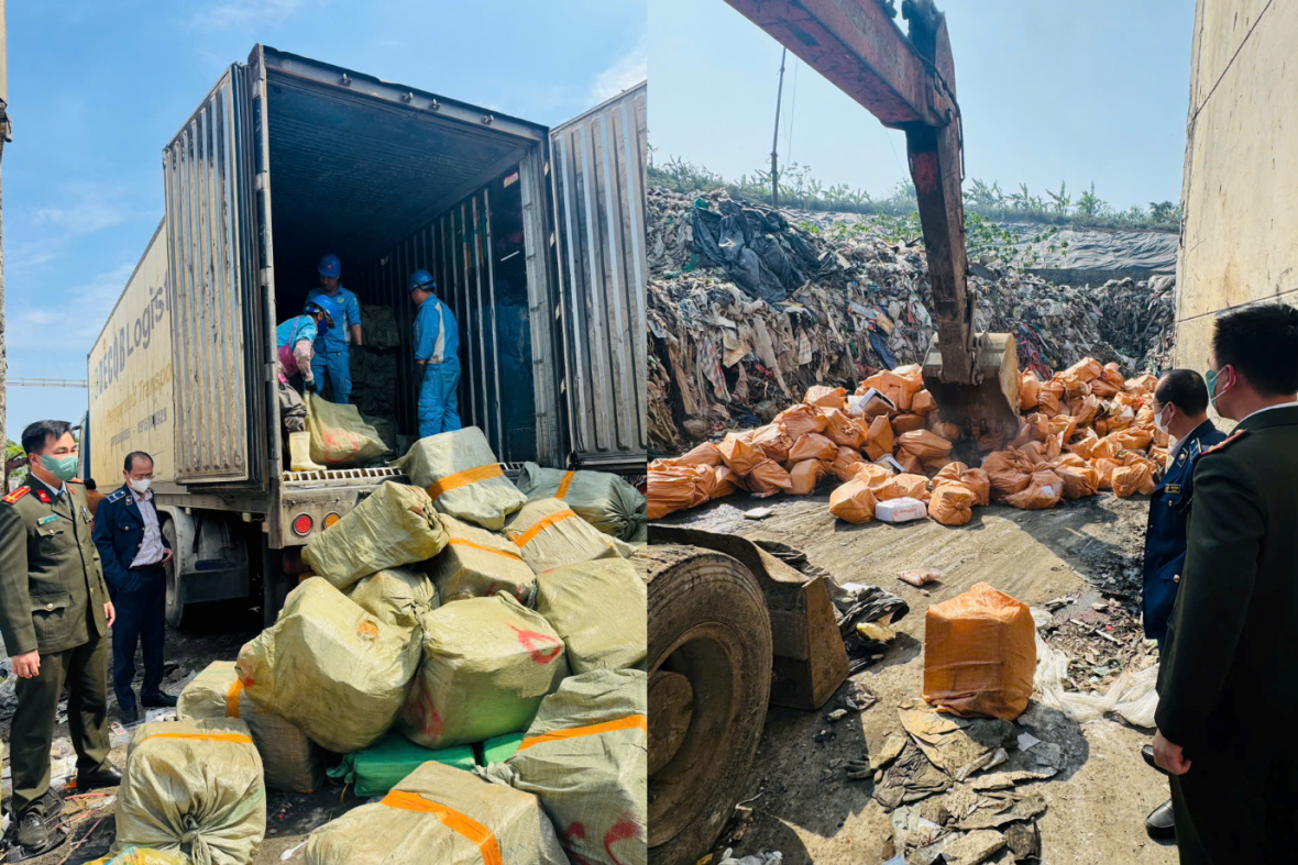 Hà Nội: Tiêu hủy hơn 12 tấn sụn gà, trứng non và mỡ động vật không rõ nguồn gốc